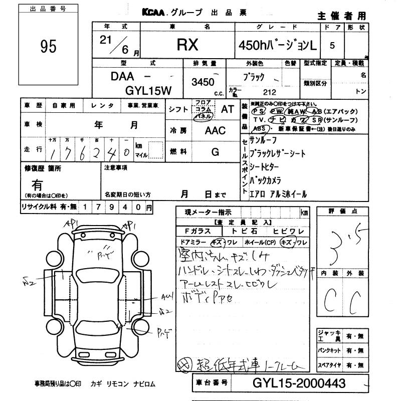 LEXUS RX450H