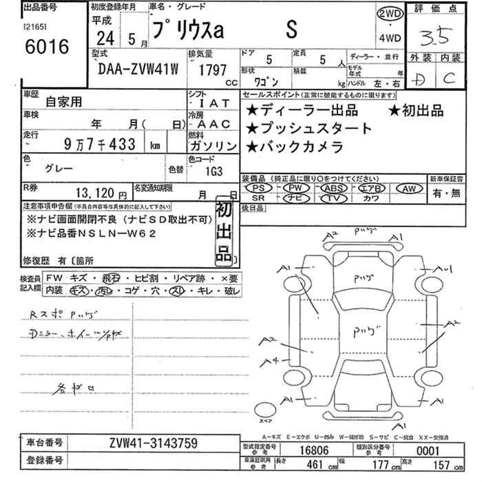 TOYOTA PRIUS ALPHA