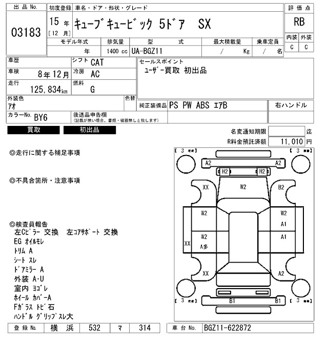 NISSAN CUBE CUBIC