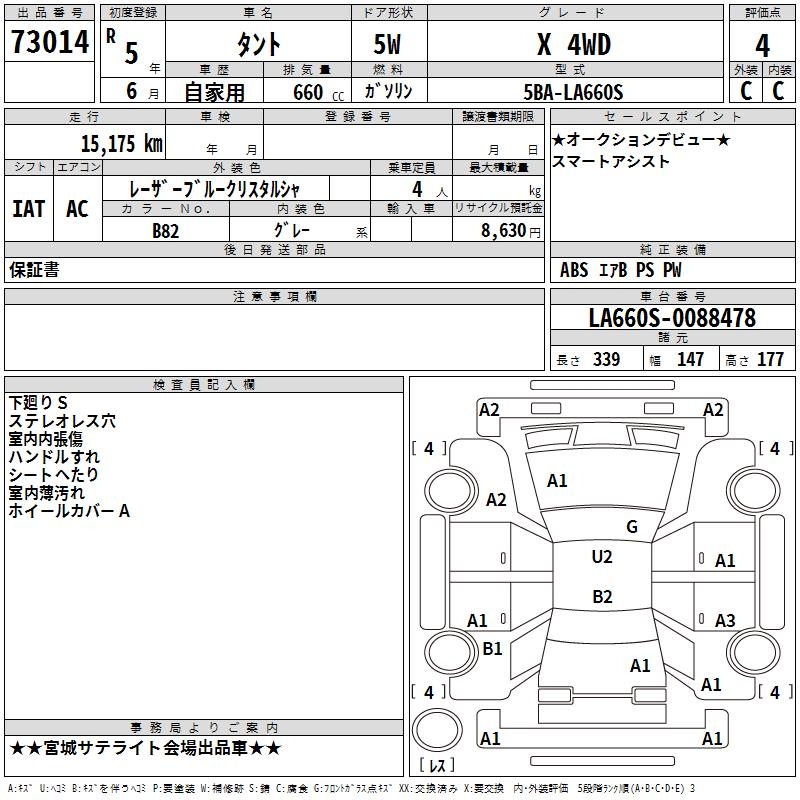 DAIHATSU TANTO
