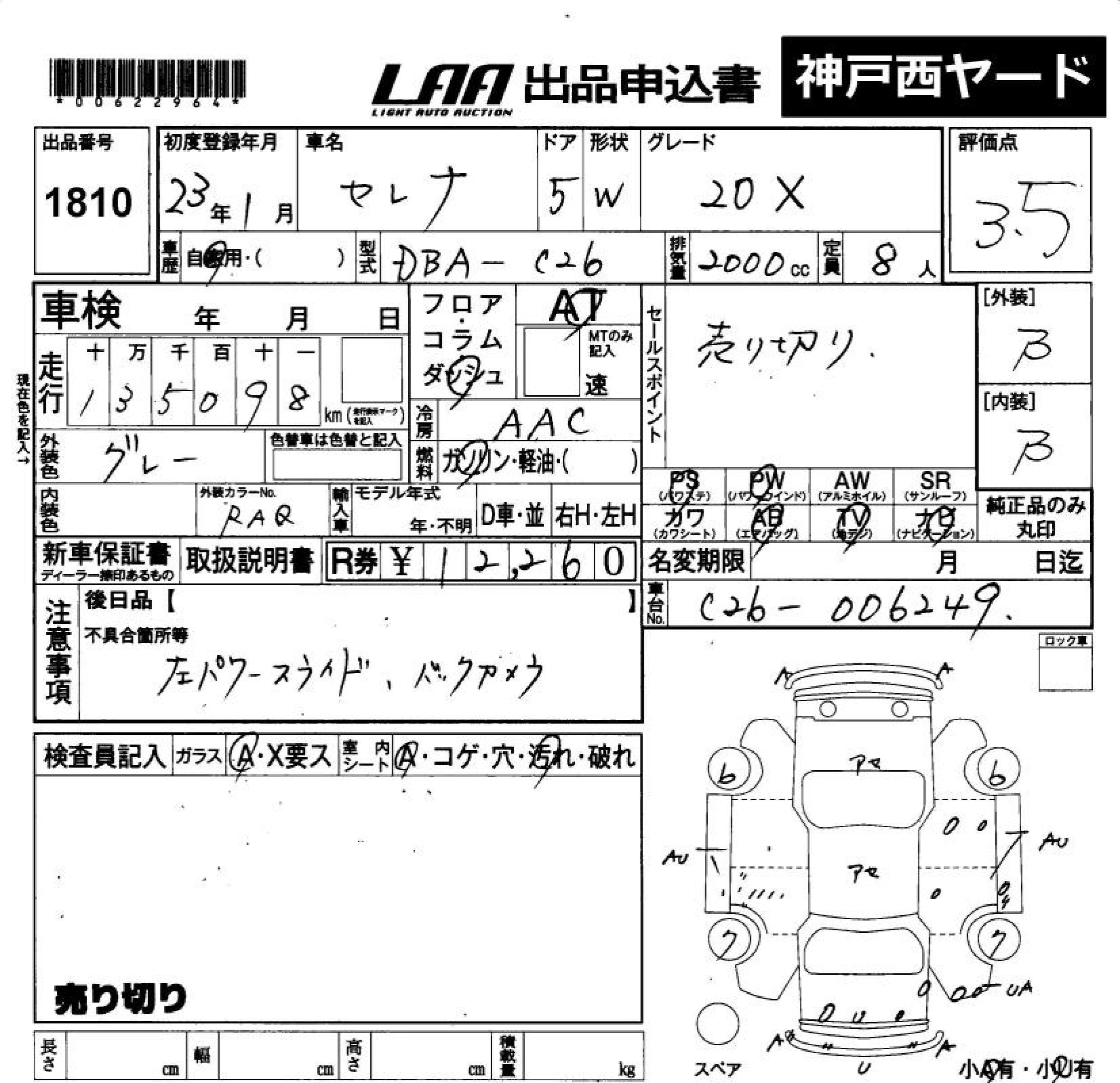 NISSAN SERENA