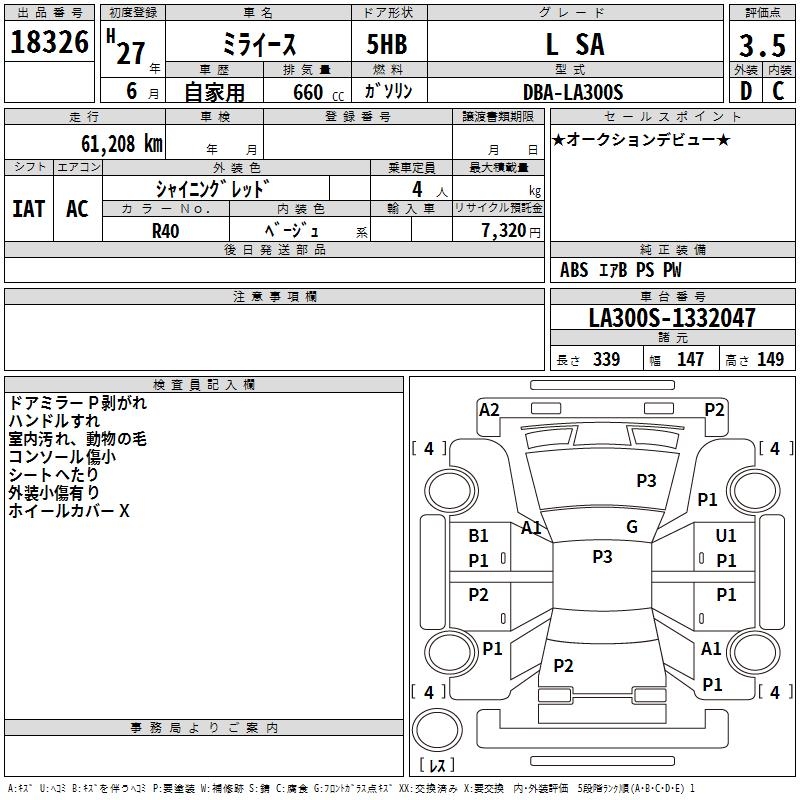 DAIHATSU MIRA E:S