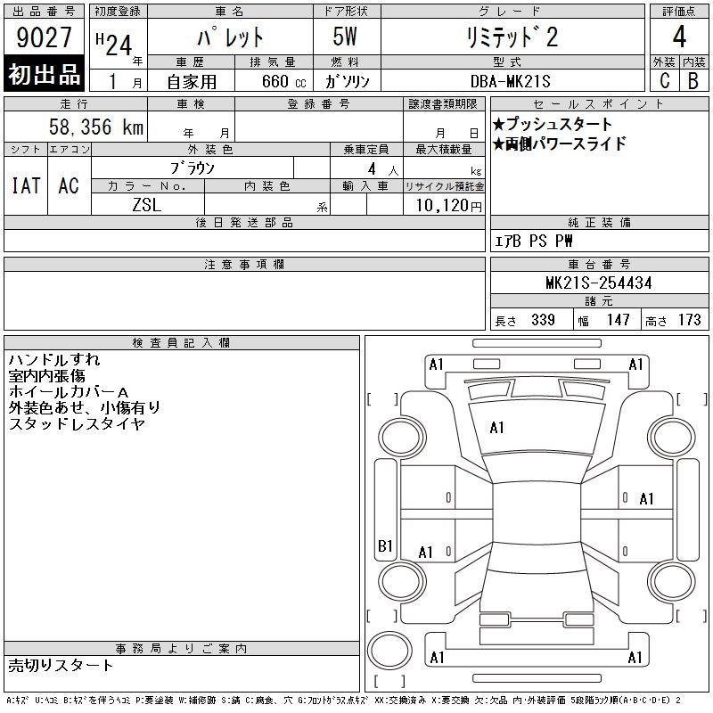 SUZUKI PALETTE