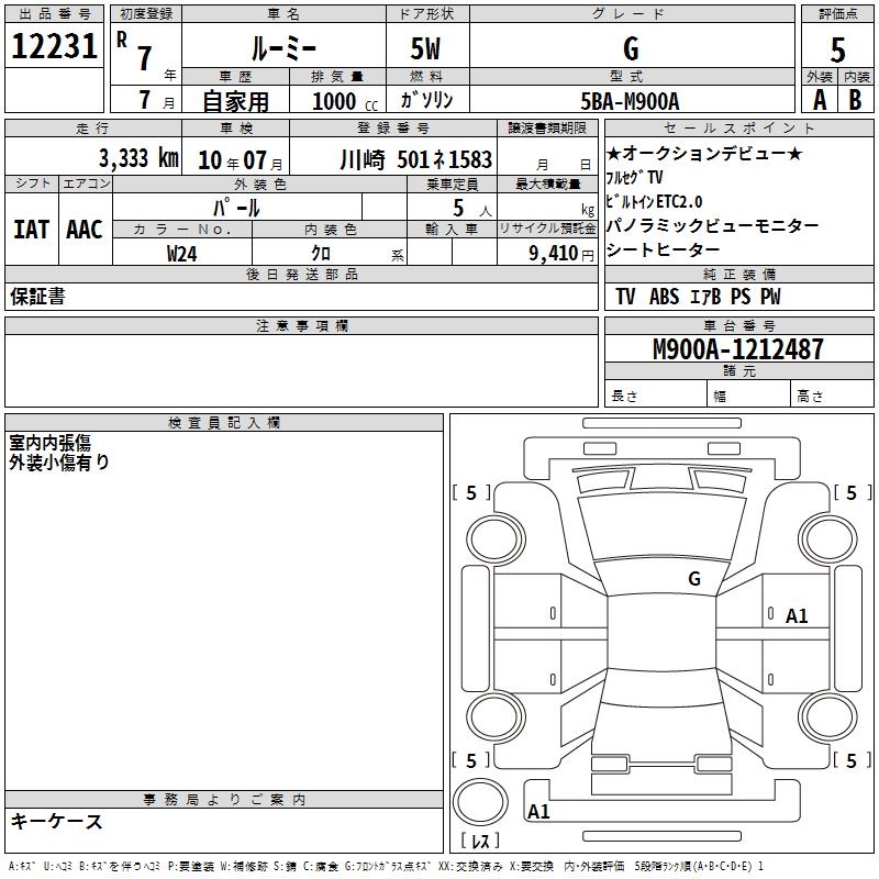TOYOTA ROOMY