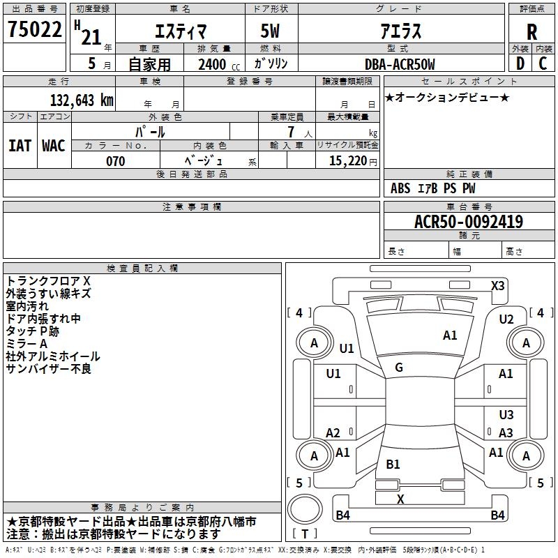 TOYOTA ESTIMA
