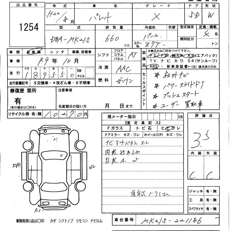 SUZUKI PALETTE