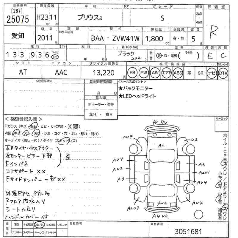 TOYOTA PRIUS ALPHA