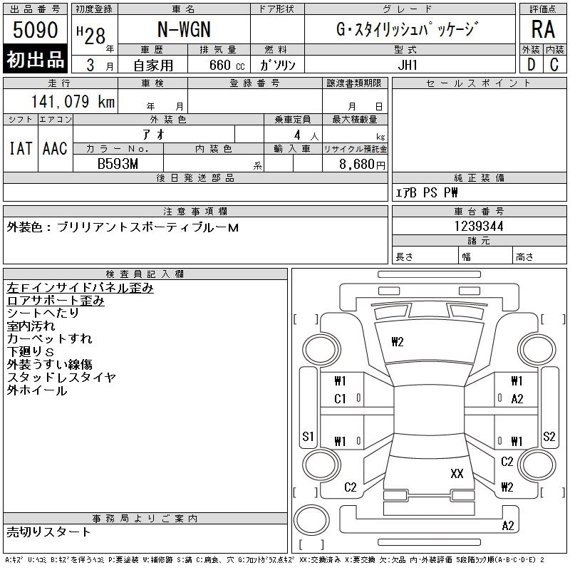 HONDA N-WGN