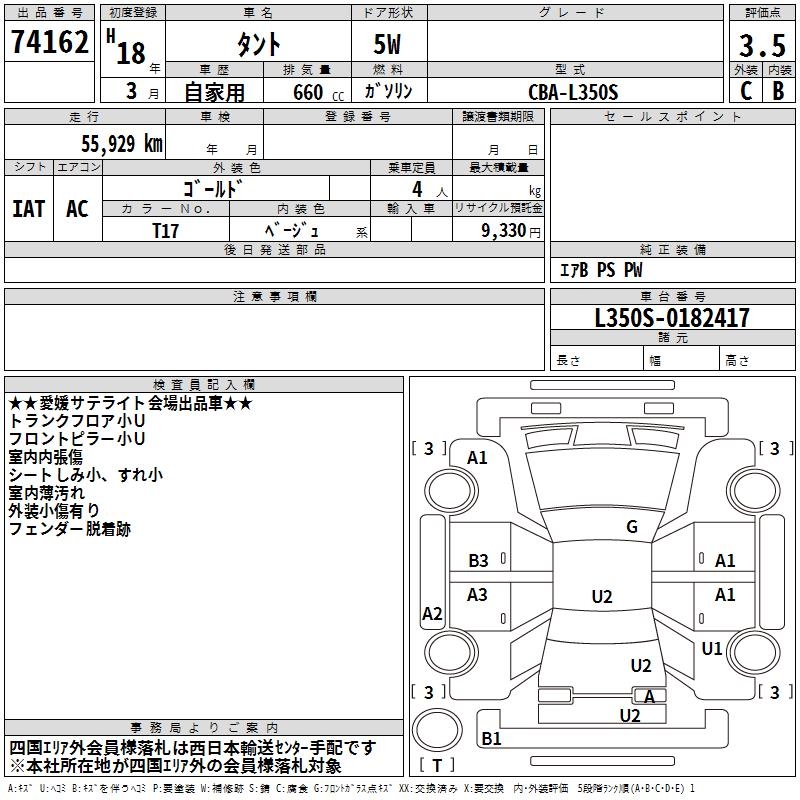 DAIHATSU TANTO