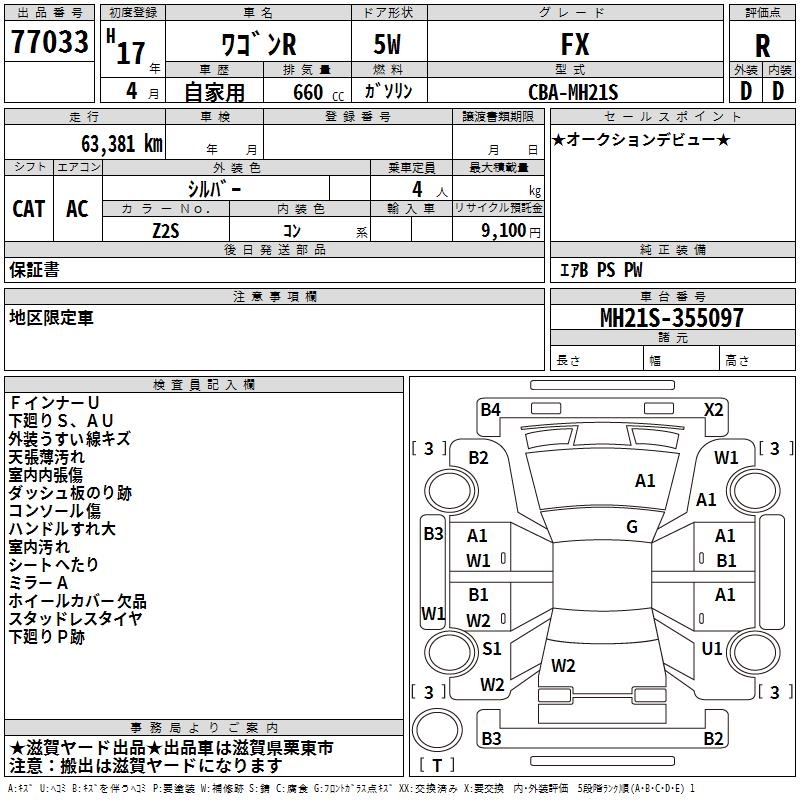 SUZUKI WAGON R