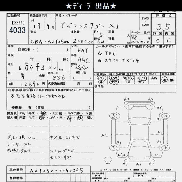 TOYOTA AVENSIS