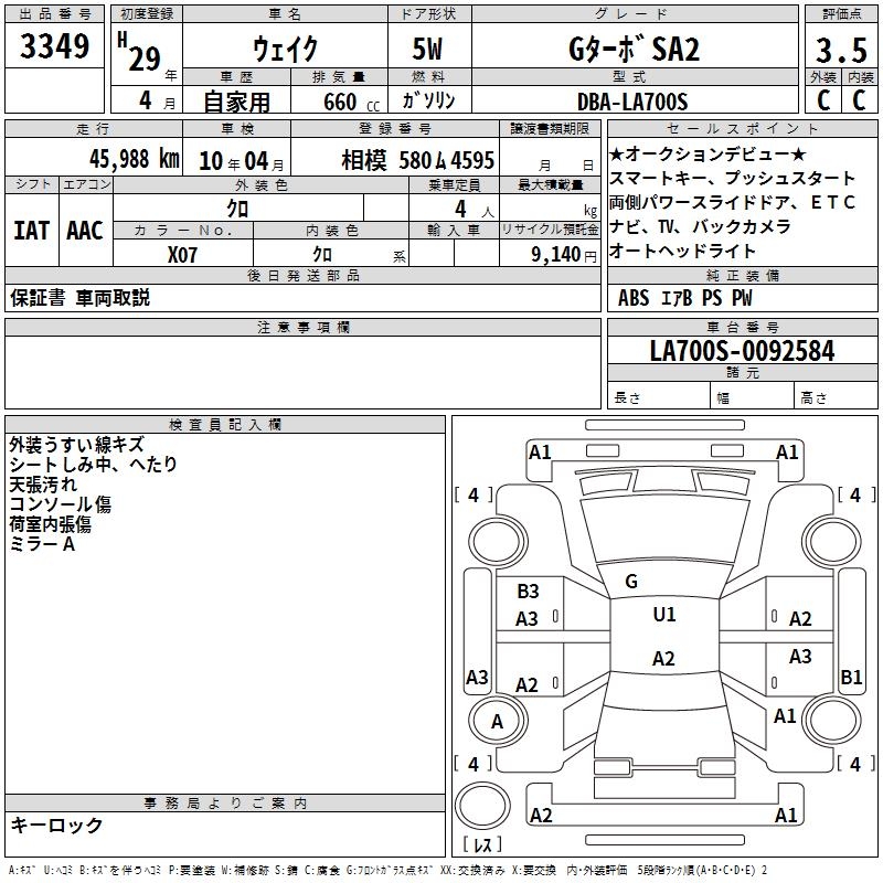 DAIHATSU WAKE