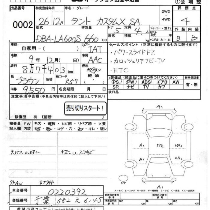 DAIHATSU TANTO
