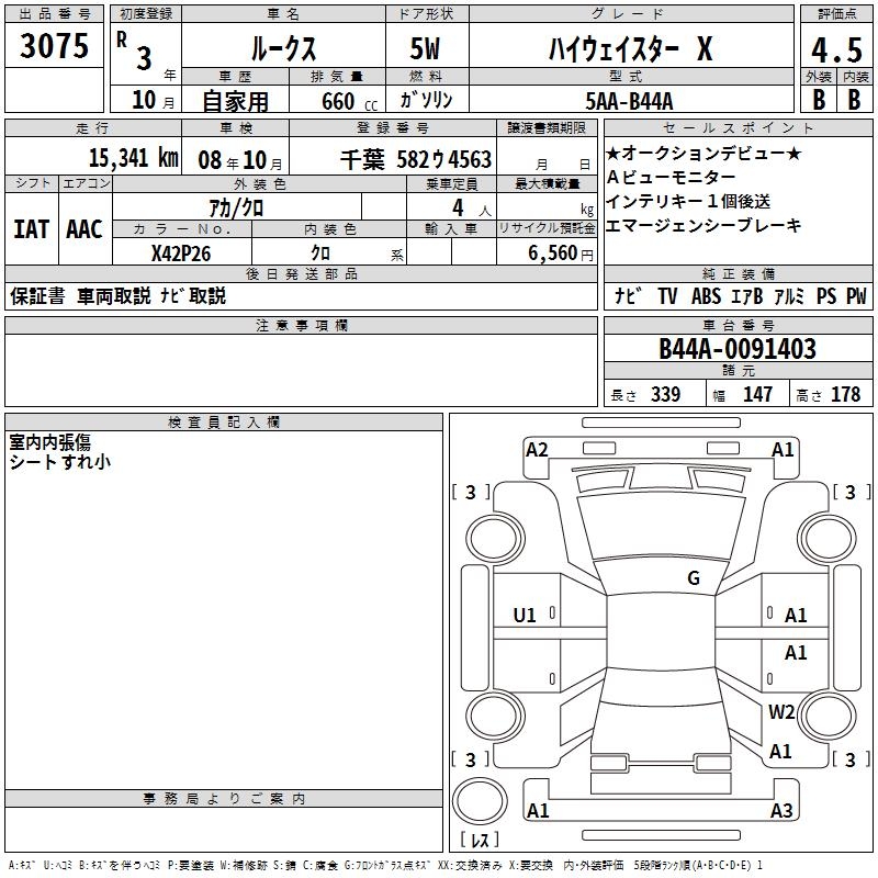 NISSAN ROOX