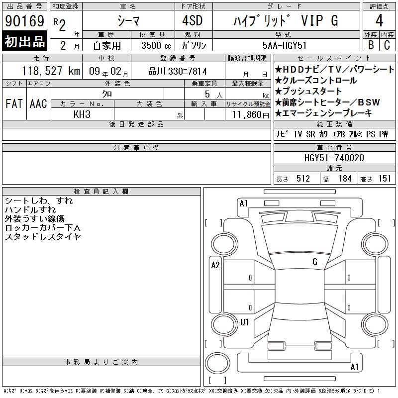 NISSAN CIMA