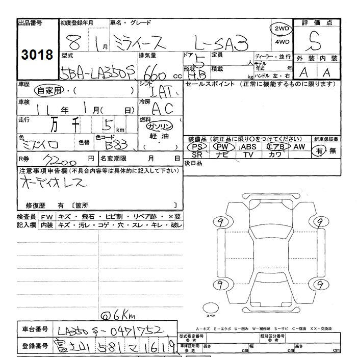 DAIHATSU MIRA E:S