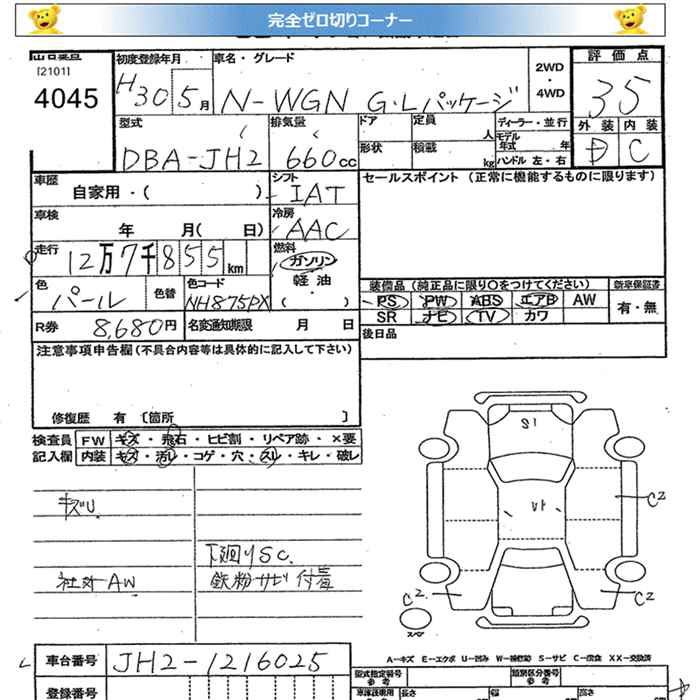 HONDA N-WGN
