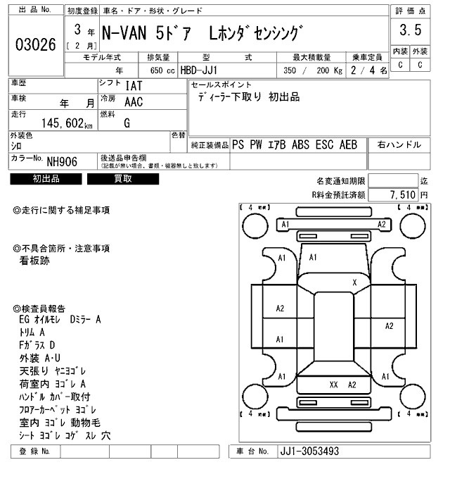 HONDA N-VAN