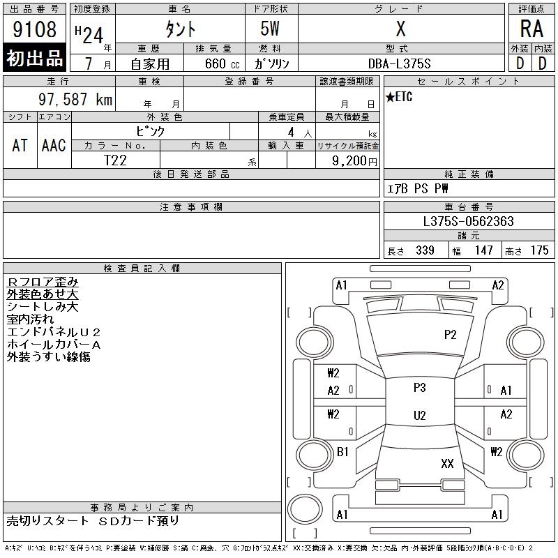DAIHATSU TANTO