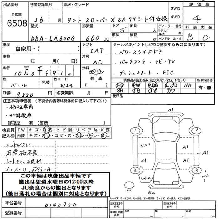 DAIHATSU TANTO