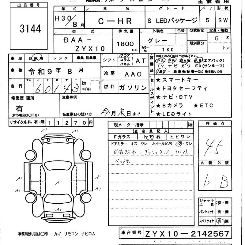 TOYOTA C-HR
