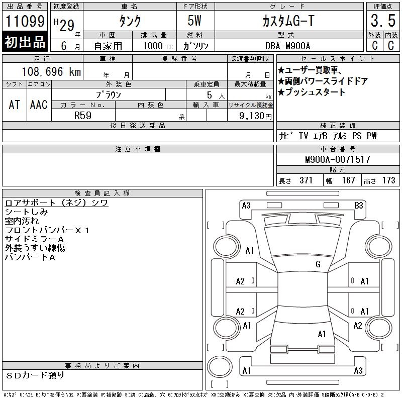 TOYOTA TANK