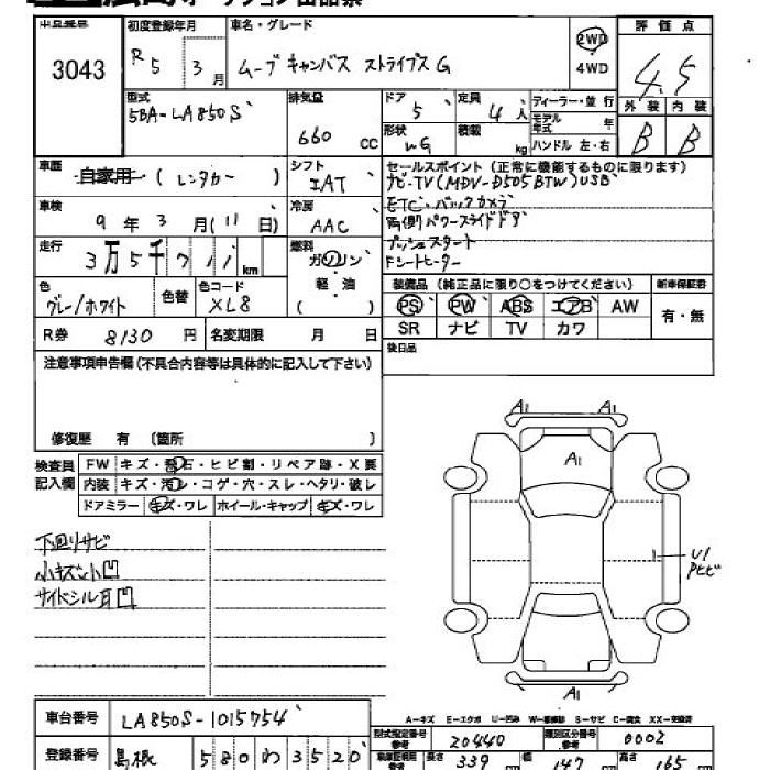 DAIHATSU MOVE CANBUS