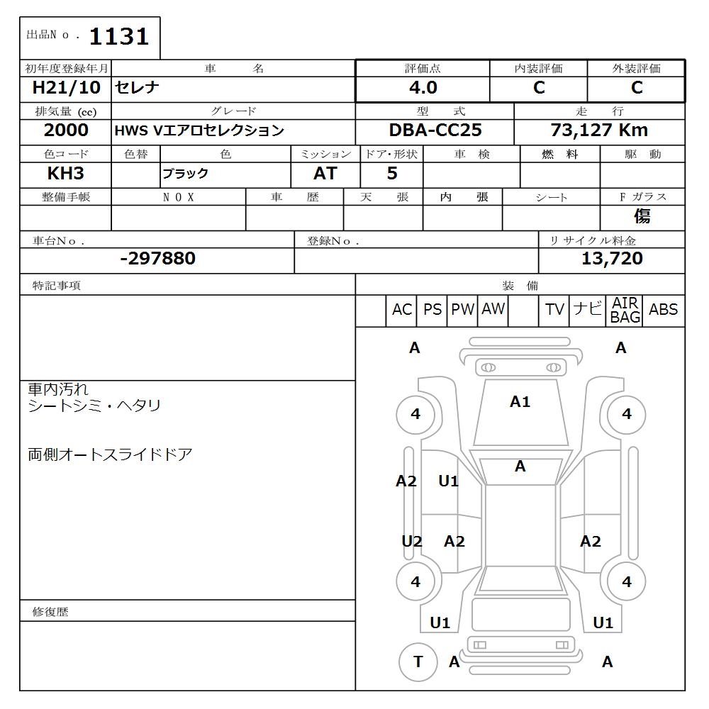 NISSAN SERENA
