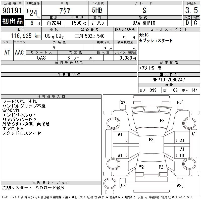 TOYOTA AQUA