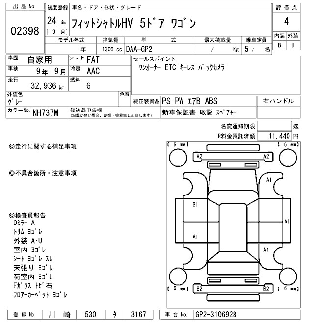 HONDA FIT SHUTTLE