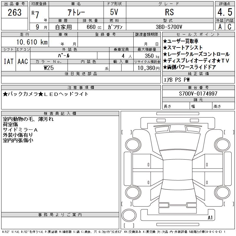DAIHATSU ATRAI