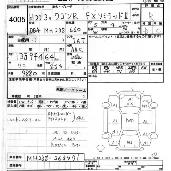 SUZUKI WAGON R
