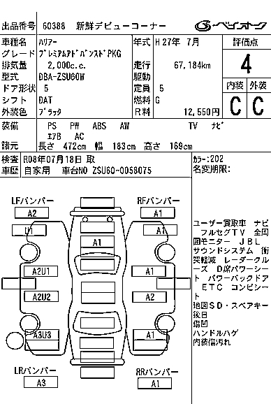 TOYOTA HARRIER