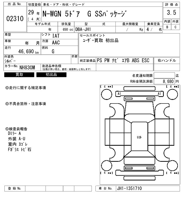 HONDA N-WGN