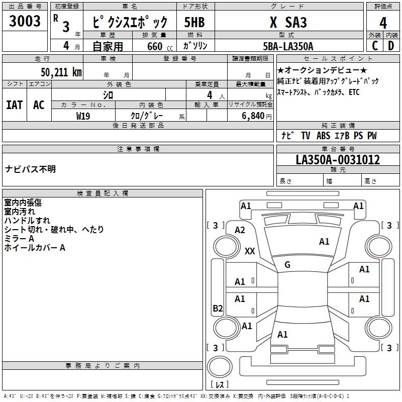 TOYOTA PIXIS EPOCH