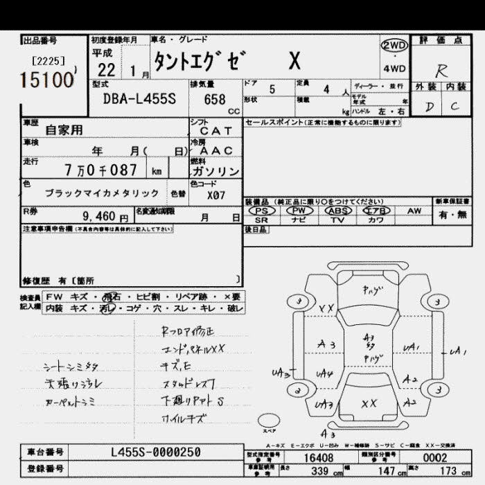 DAIHATSU TANTO EXE