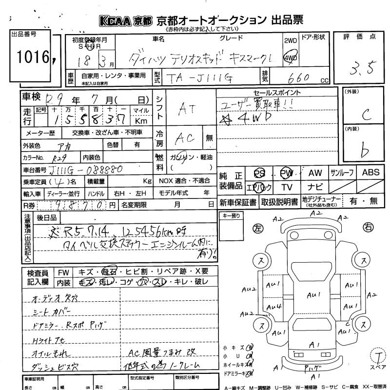 DAIHATSU TERIOS KID