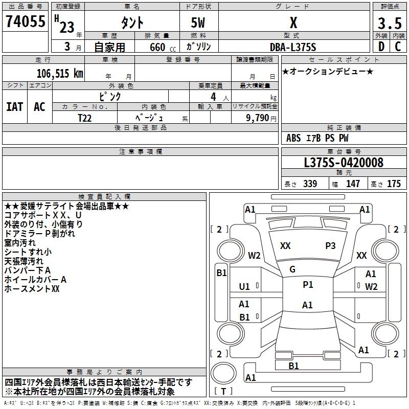 DAIHATSU TANTO