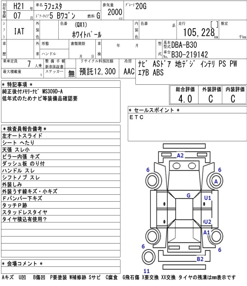 NISSAN LAFESTA