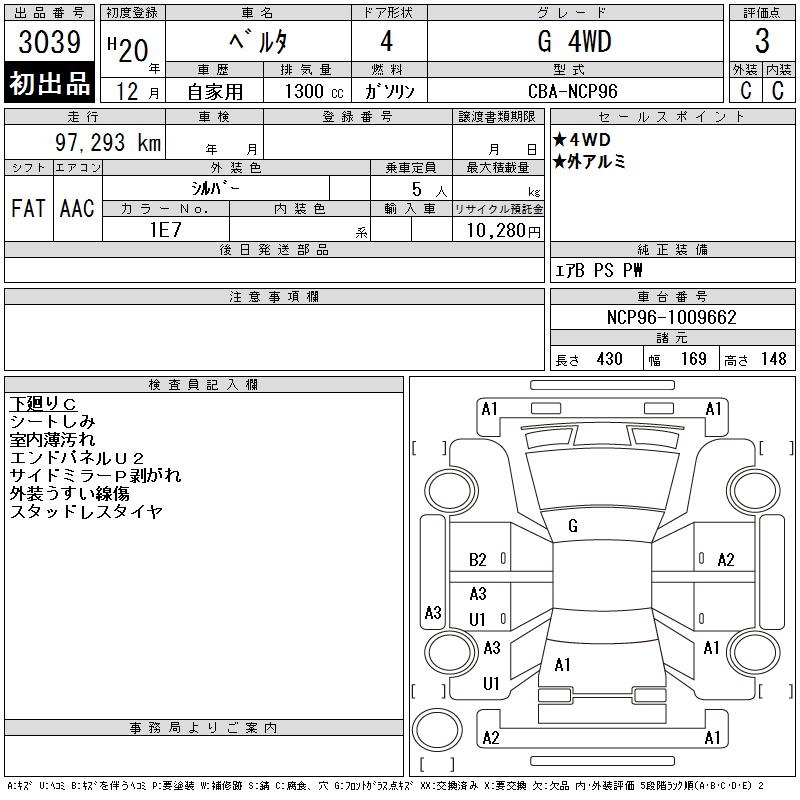 TOYOTA BELTA