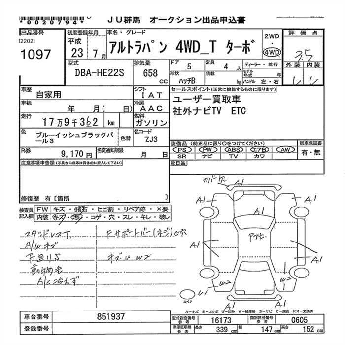 SUZUKI ALTO LAPIN