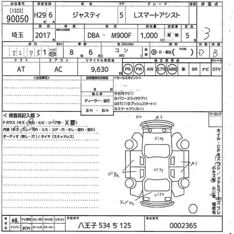 SUBARU JUSTY