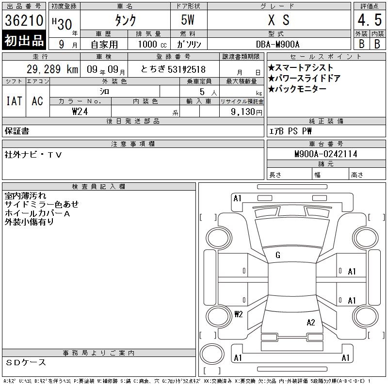TOYOTA TANK