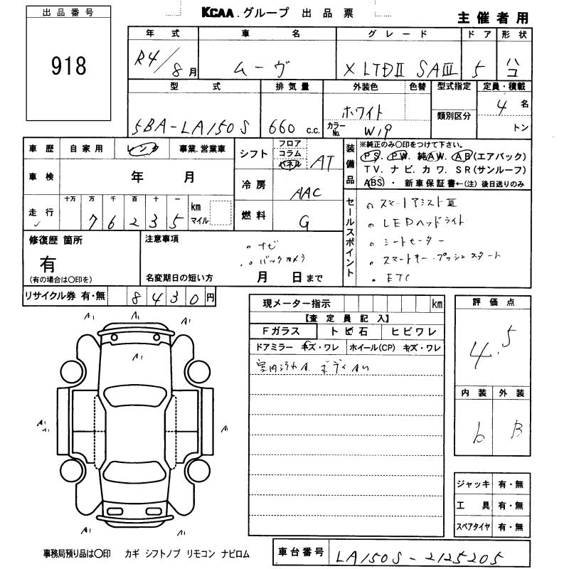 DAIHATSU MOVE
