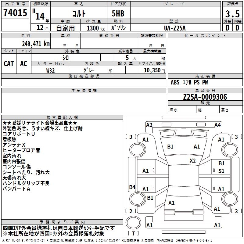 MITSUBISHI COLT