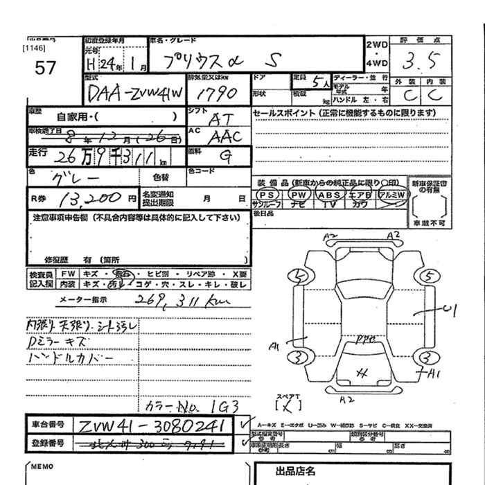 TOYOTA PRIUS ALPHA
