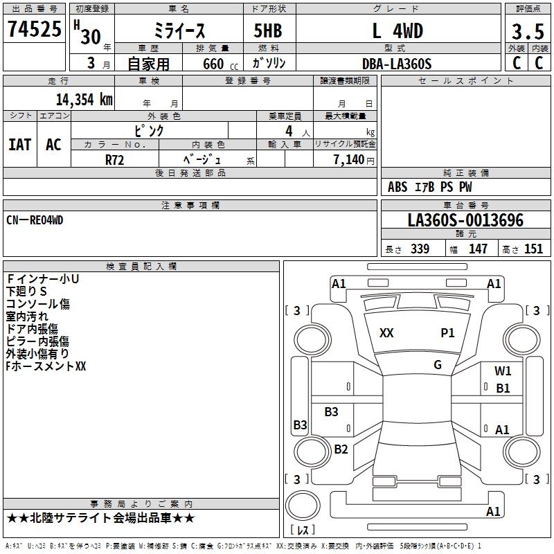 DAIHATSU MIRA E:S