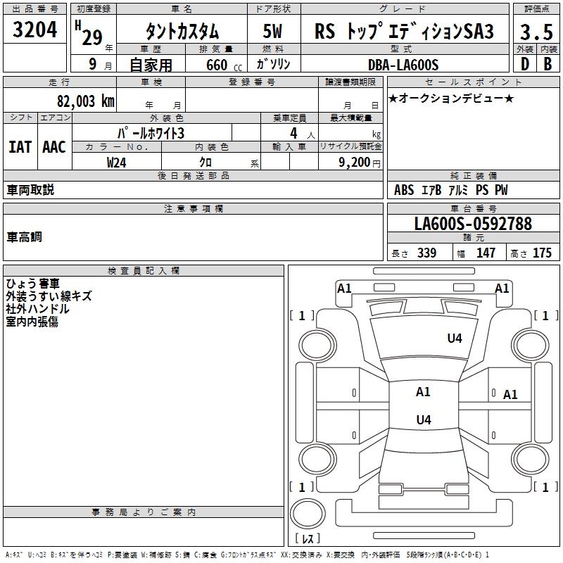 DAIHATSU TANTO