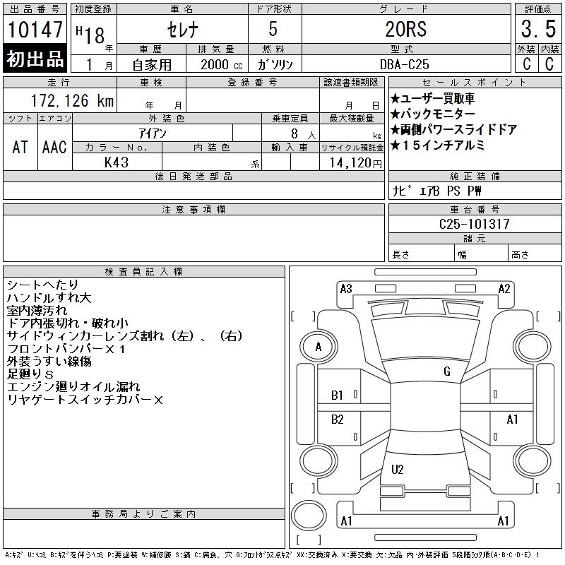 NISSAN SERENA