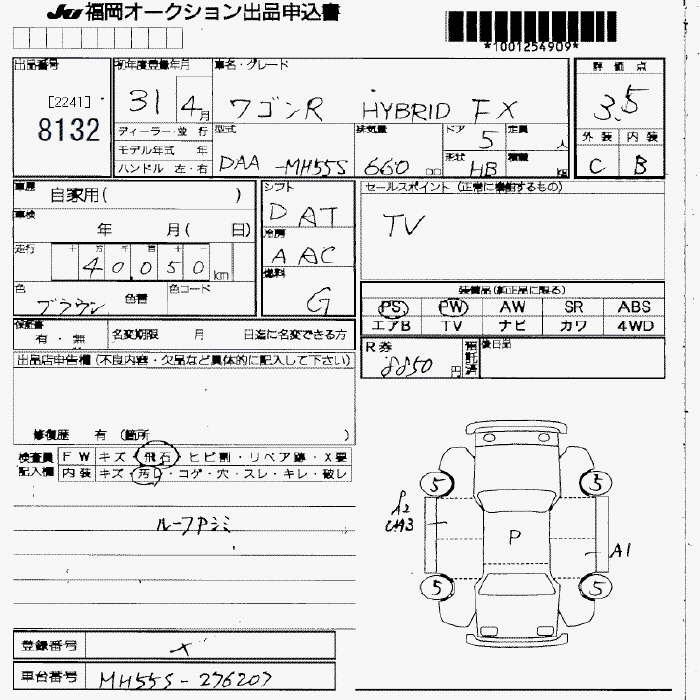 SUZUKI WAGON R